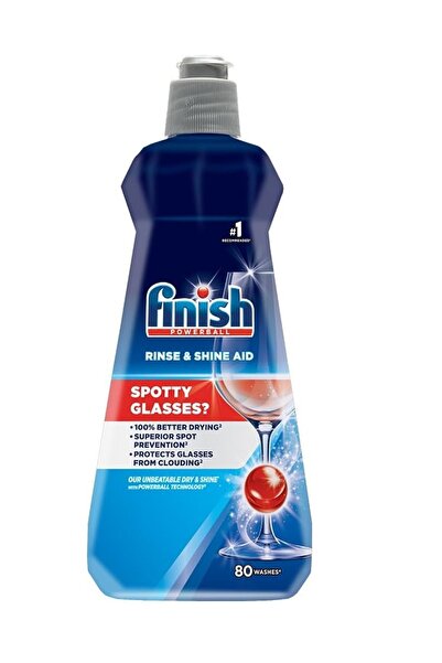 Finish ملمع غسالة الأطباق 400 مل منظف غسالة الأطباق