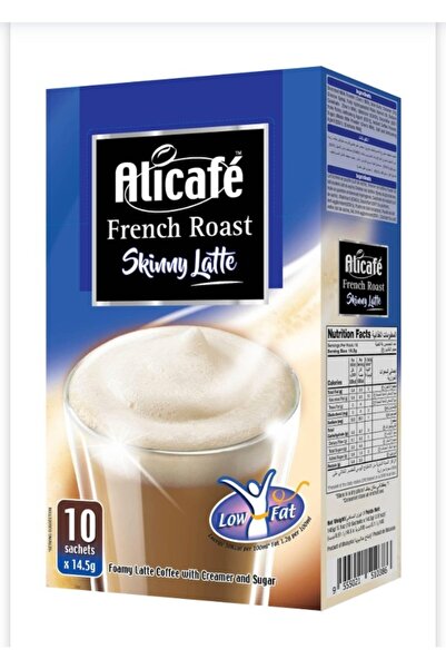 Alitea علي كافيه لاتيه التحميص الفرنسي (قليل الدسم)