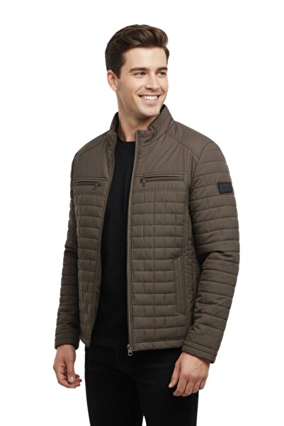 BIGAZZI Ανδρικό καπιτονέ αθλητικό παλτό με γιακά δικαστή 99500 BGL-ST04169