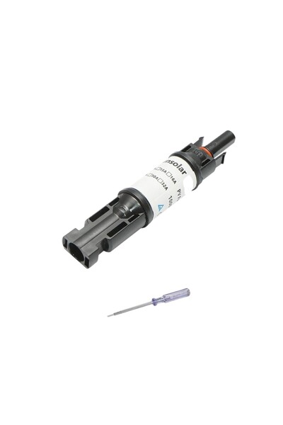 OEM Conector MC4 cu siguranta 14 A fuzibila 10x38mm, 500V DC pentru sisteme s...