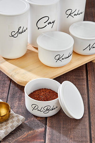 MODA OZY 3-Piece 900ml Vacuum Lid Acrylic (Plastic) Tea/Coffee/Sugar Container 3-Piece 400ml Salt/Pepper/Spice Container (with Stand)