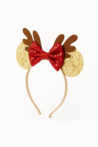 Soar Kids Aksesuar Girl's New Year's Gold Deer Crown