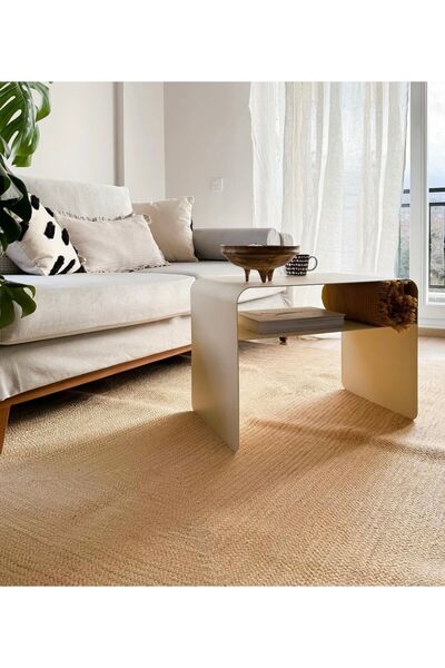 larissa design çok amaçlı sehpa metal (yükseklik 45 cm)