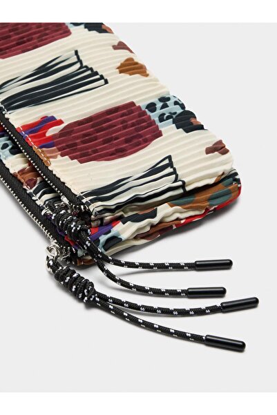 PARFOIS Desenli Teknik Kumaş Çok Amaçlı Kese