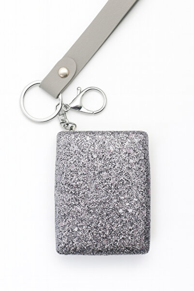 MakeWell Renk Renk Simli Çift Taraflı Klipsli Büyüteçli Dikdörtgen Küçük Cep ...