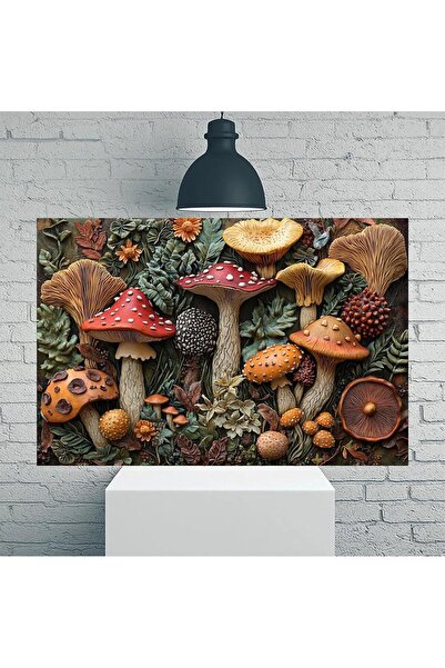 ALAYRA International ملصق قماشي بدون إطار، مقاس 40×80 سم، لمشهد خريفي متنوع م...