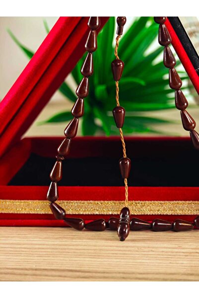 TAKIDA GÜMÜŞ سبحة كوكا مصنوعة من خشب الكوكا الأصلي، منتج هدية سبحة كوكا