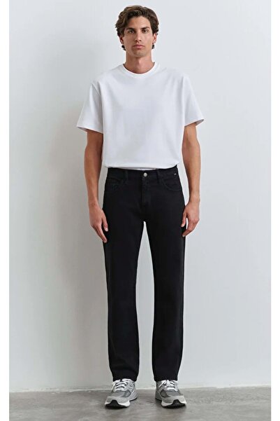 Mavi M0010039 Lisbon Street Smoke Jean Παντελόνι Ανδρικό τζιν παντελόνι ΜΑΥΡΟ