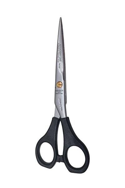 Henbor مقص شعر إيطالي احترافي للحلاقة، مصنوع من الفولاذ المقاوم للصدأ، بمقبض مريح، مقاس 6