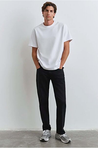 Mavi M0010039 Lisbon Street Smoke Jean Παντελόνι Ανδρικό τζιν παντελόνι ΜΑΥΡΟ