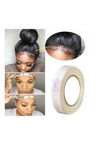 Generic Double Sided Wig Adhesive Tape White 3x1cm