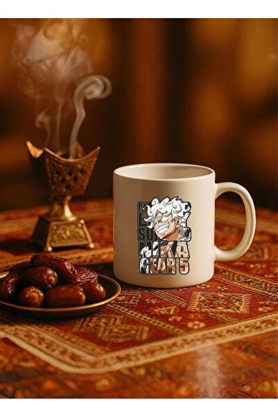 BSE Anime Ceramic Mug | Coffee and Tea Mug with Classic Cartoon and Inspirational Quote | Mug Anime Ceramic Gift