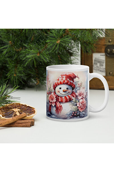 BaoBao Christmas ceramic mug 330 ml (11 oz) – festive design, durable