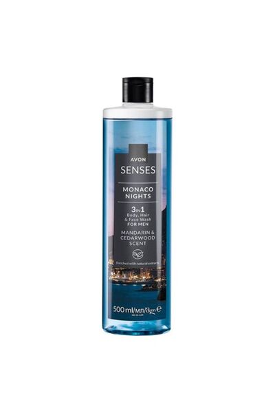 AVON Gel de duș pentru El Monaco Nights, 500ml