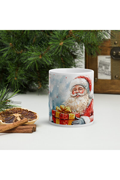 BaoBao Cană ceramică de Crăciun 330 ml (11 oz) – design festiv, durabilă