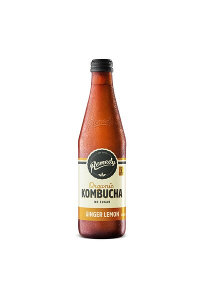 REMEDY Redmi Kombucha Drink with Ginger and Lemon 330ml