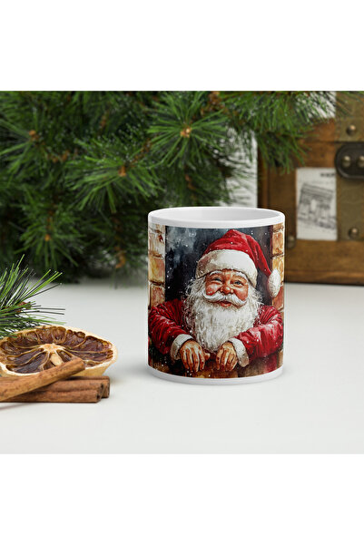 BaoBao Cană ceramică de Crăciun 330 ml (11 oz) – design festiv, durabilă