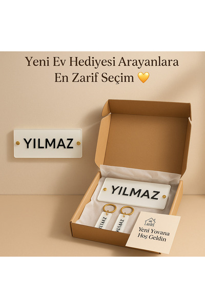 Outdoor One Kişiye Özel Pleksi Kapı İsimliği | Yazılı Pleksi Apartman & Site ...