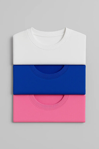 COMBİNE MİCHAİL Men's Casual Basic Crew Neck 3-Piece Sweater