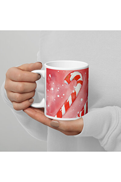 BaoBao Christmas ceramic mug 330 ml (11 oz) – festive design, durable