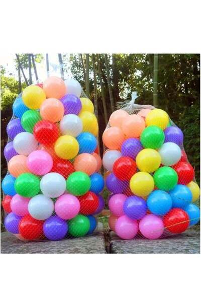 Generic 100-Piece Soft Ocean Pit Toy Balls Play Set Multicolored For Age Group 1+ Year