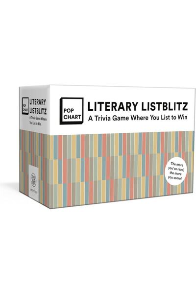 Clarkson Potter Literary Listblitz: A Trivia Game Where You List to Win Box