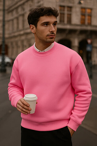 COMBİNE MİCHAİL Men's Casual Basic Crew Neck 3-Piece Sweater