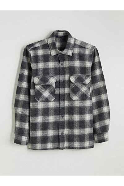 LC Waikiki Regular Fit Long Sleeve Plaid Men's Lumberjack Shirt