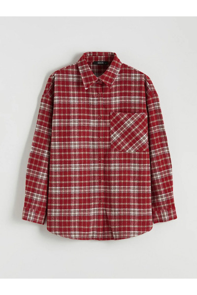 LC Waikiki Ekose Kadın Oduncu Gömlek