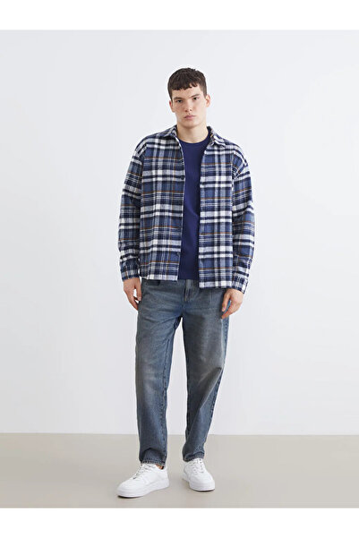 LC Waikiki Regular Fit Long Sleeve Plaid Men's Lumberjack Shirt