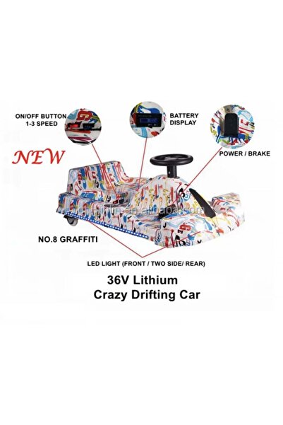 Generic Crazy 36V Fast Electric Ride-On Car