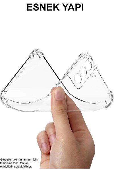 OSG Samsung Galaxy A56 Compatible Transparent Non-Yellowing Premium Shock-Absorbing Luxury Phone Case