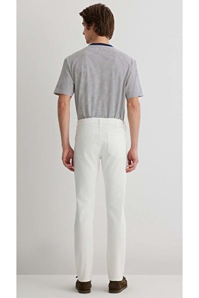 Mavi M0042288003 Jake Black Λευκό τζιν παντελόνι Ανδρικό τζιν παντελόνι ΛΕΥΚΟ