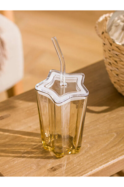 LC Waikiki Soft Drink Glass with Straw 260 ml