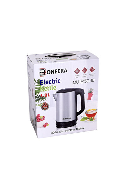 Bonera Steel Electric Kettle 1.8L 1500W MU-E150-18