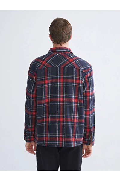 LC Waikiki Regular Fit Long Sleeve Plaid Men's Lumberjack Shirt