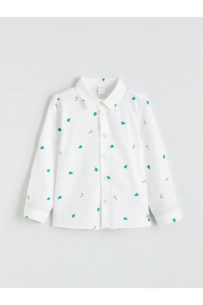 LC Waikiki Regular Fit Printed Boy's Shirt