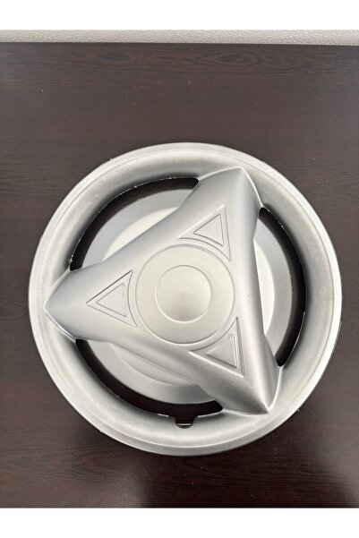 Universal 13" Renault Toros Uyumlu üçgen Jant Kapağı 4'lü Takım Amblem Hediyeli