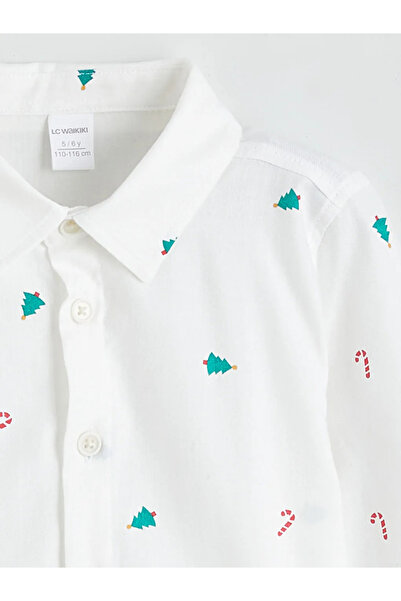 LC Waikiki Regular Fit Printed Boy's Shirt