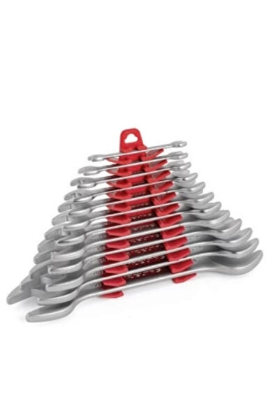 İzeltaş 0100002108 İki Ağız Anahtar Takımı Kısa Boy 8'li