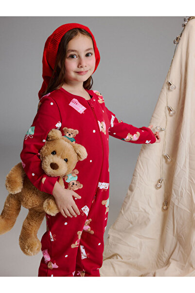 LC Waikiki Lcw Kids Red Crew Neck Girls' Sleeping Bag