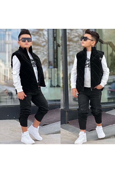Bisahane Boy's Vest Kor Pantalon Bady
