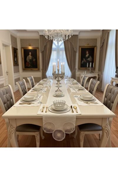 Ceki Home ⭐ Planet Amerikan Servisi Seti – 13 Parça Şık Masa Düzeni