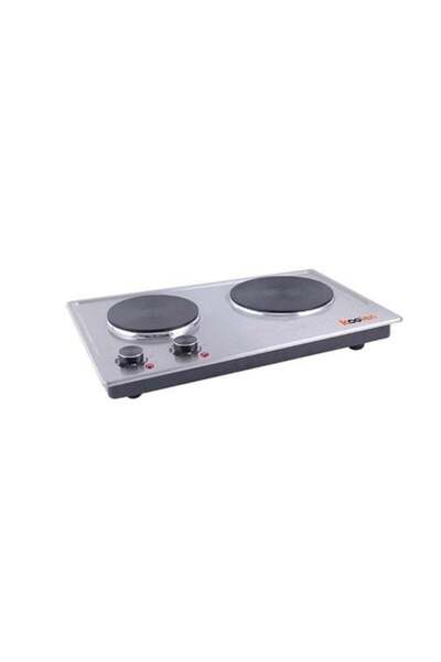 Kolin Electric Flat Cooker 2-Burner Stone 1000+1500W