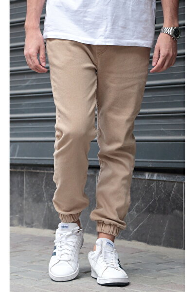 Osyday Ανδρικό παντελόνι Jogger |   Ελαστικό στη μέση και τα πόδια, με κορδόνια, ελαστικό ύφασμα, νέα σεζόν