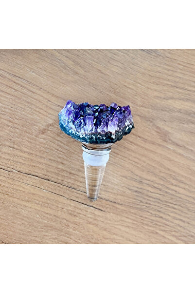 Moonlight Jewelry Amethyst Wine Bottle Stopper - Amethyst