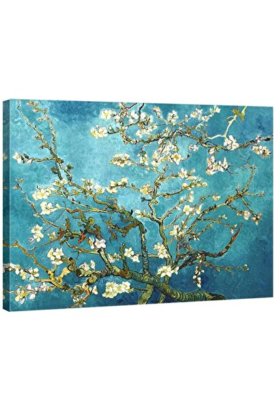 ALAYRA International لوحة فنية جدارية من قماش فان جوخ، زهر اللوز، 50×70 سم، ز...