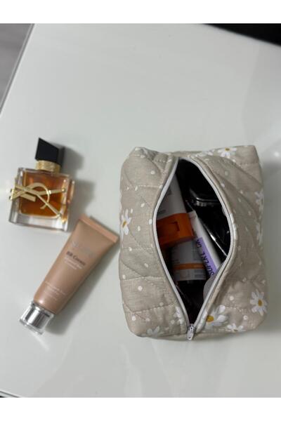 ebrulim Floral print makeup bag