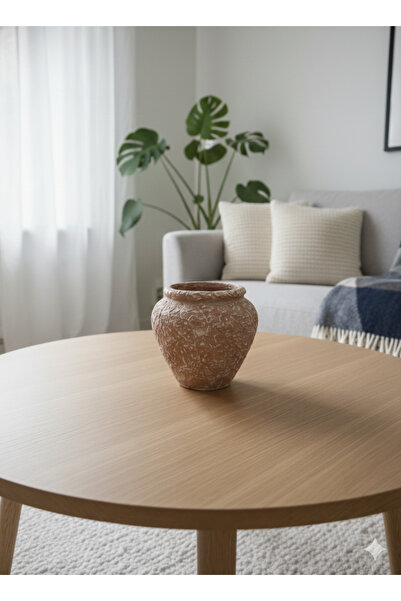 Elada Beton مزهرية تيراكوتا عتيقة