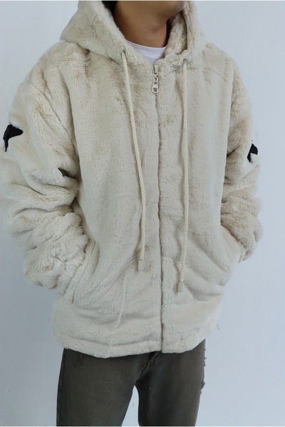 Urban Collection Men's reversible faux fur jacket